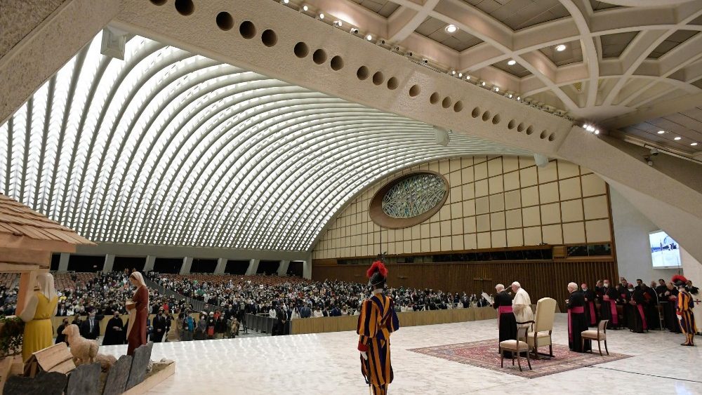 Generálna audiencia v stredu 22. decembra 2021 