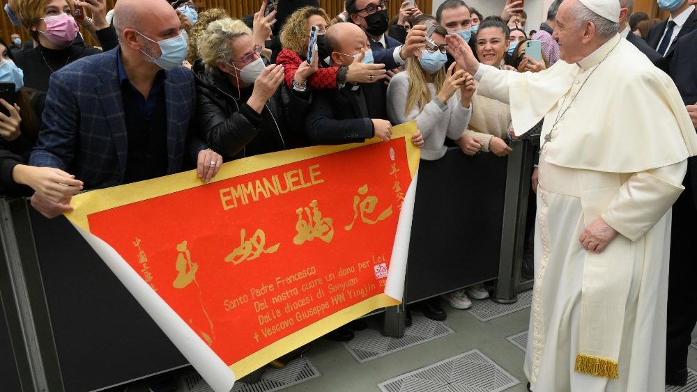 Generálna audiencia v stredu 22. decembra 2021  