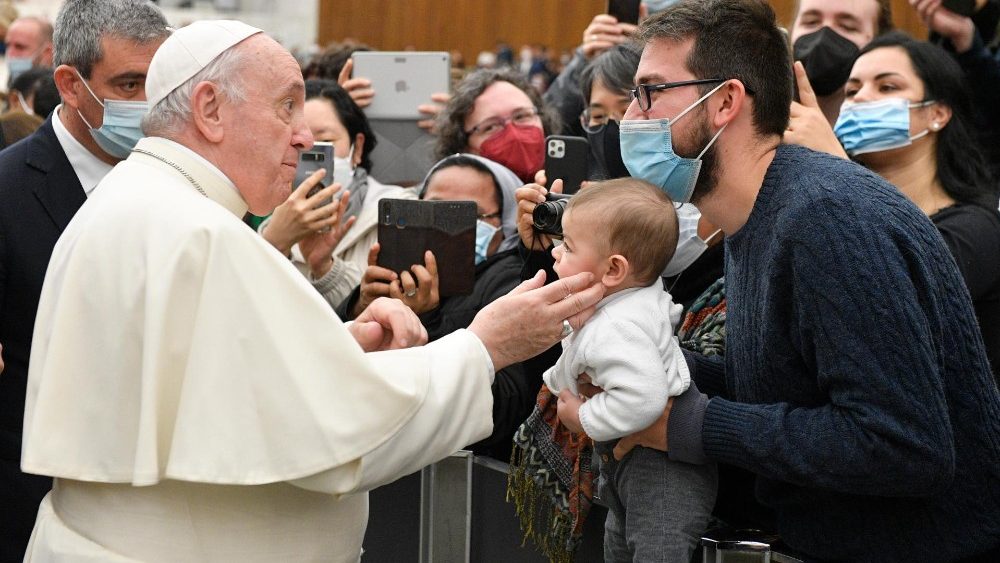 Generálna audiencia v stredu 22. decembra 2021 