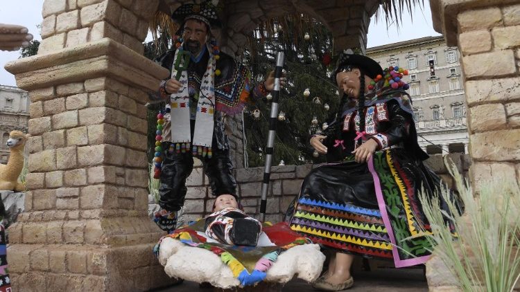 Presépio na Praça de São Pedro