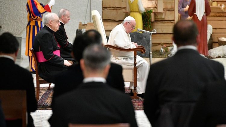 Der Papst bei der Generalaudienz