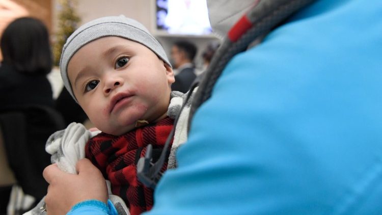 Bei der Generalaudienz an diesem Mittwoch