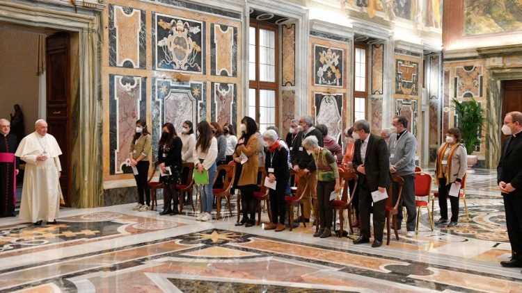 Spotkanie Papieża z przedstawicielami francuskiej Akcji Katolickiej