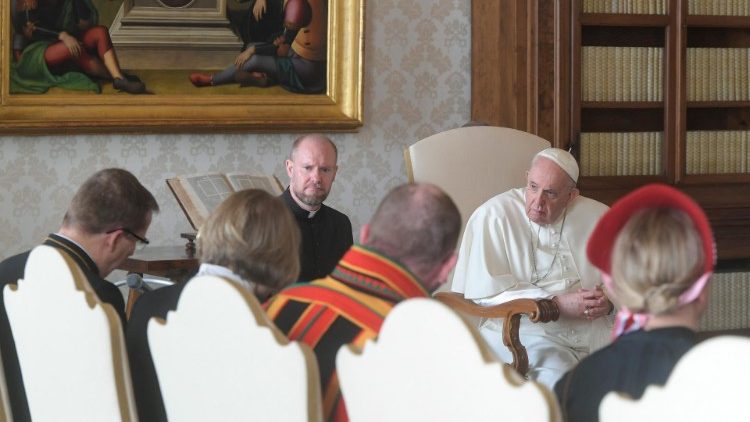 Delegazione ecumenica dalla Finlandia