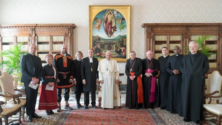 Delegazione ecumenica dalla Finlandia