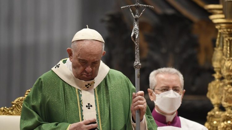 Un momento della Messa della Domenica della Parola di Dio