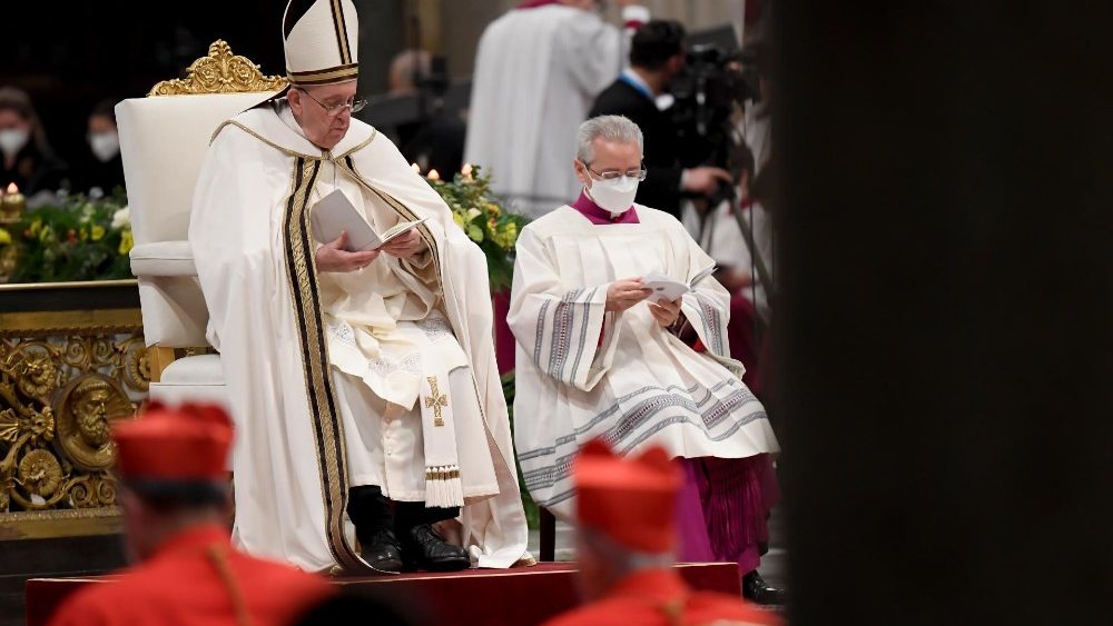 Der Papst an diesem Dienstag