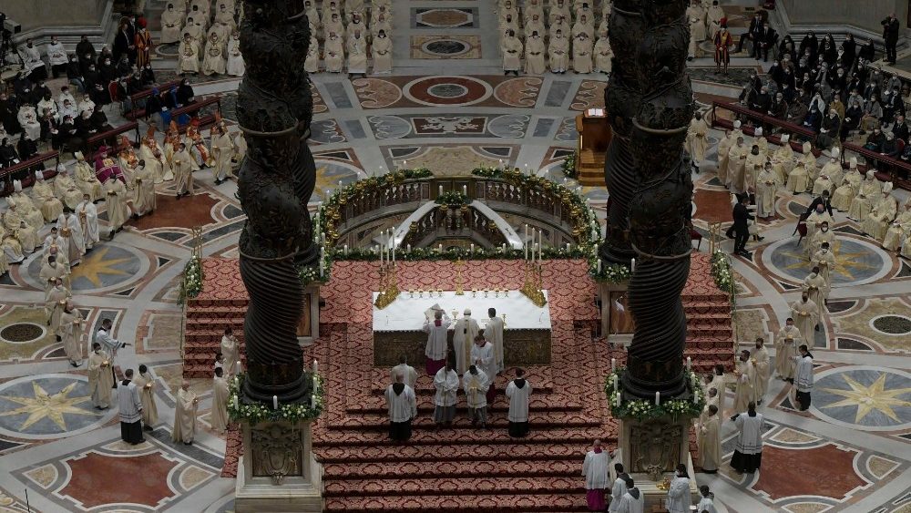 Messe célébrée par le Pape François à l’occasion de la fête de la Présentation de Jésus au temple, qui est aussi la journée de la vie consacrée - 2 février 2022