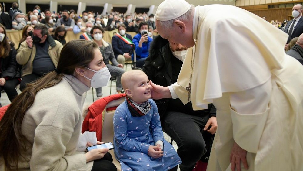 Papst Franziskus an diesem Mittwoch