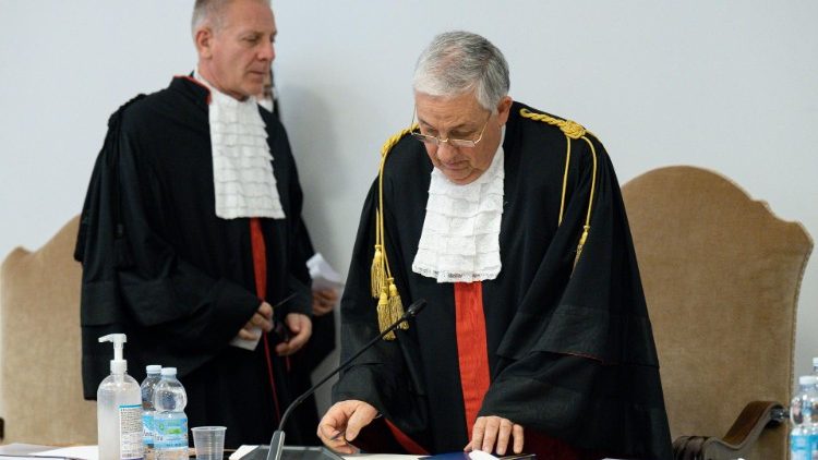 39ª audiência sobre o processo de administração dos fundos da Santa Sé.