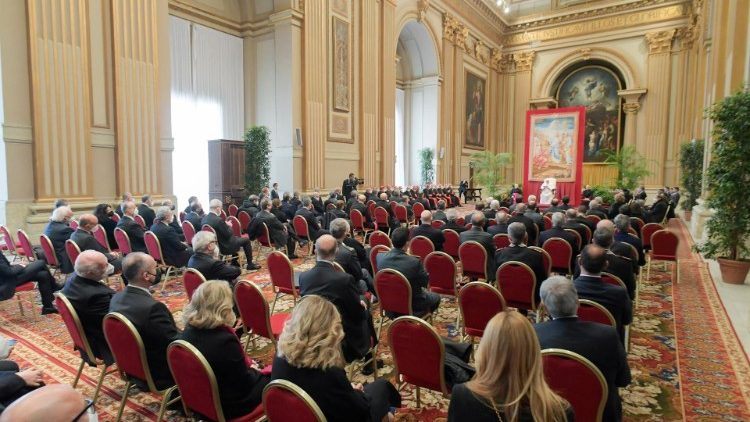 Audiencia a los miembros del Tribunal del Estado de la Ciudad del Vaticano