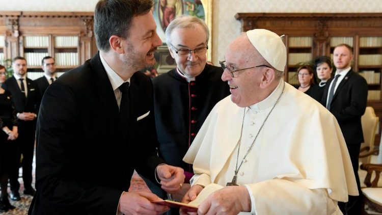 Premier Słowacji na audiencji u Papieża Franciszka