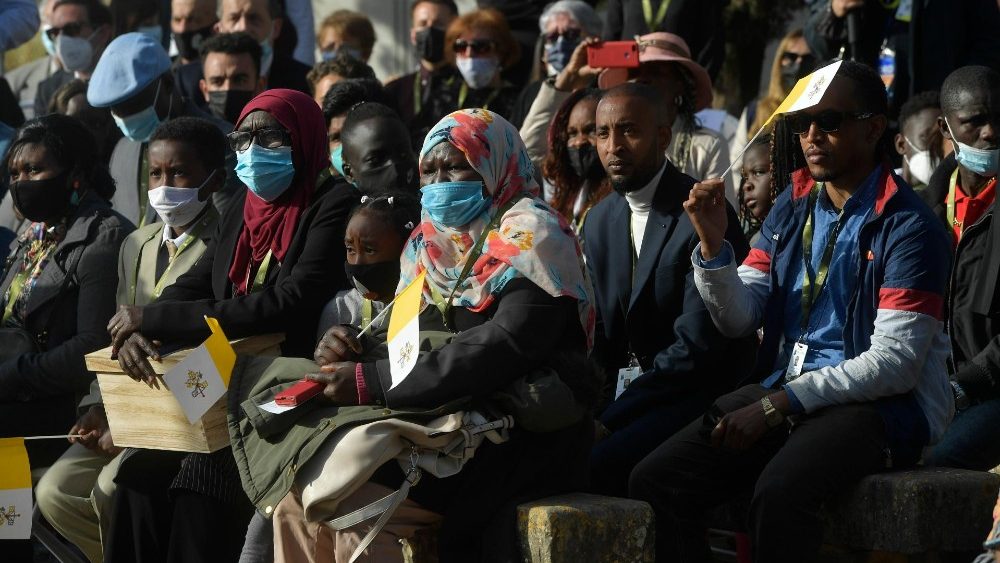 Приёмный центр в Хал-Фаре (Мальта, 3 апреля 2022 г.)