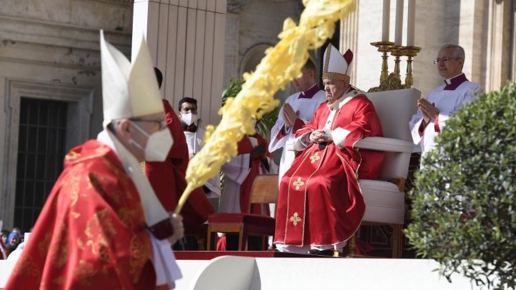 La Domenica delle Palme in Piazza San Pietro 