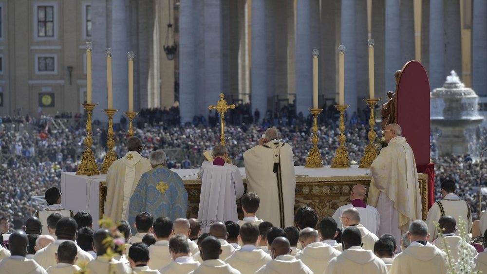 Missa de Páscoa e Bênção Urbi et Orbi