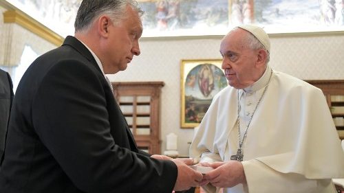 Le Pape reçoit le Premier ministre hongrois Viktor Orbán 