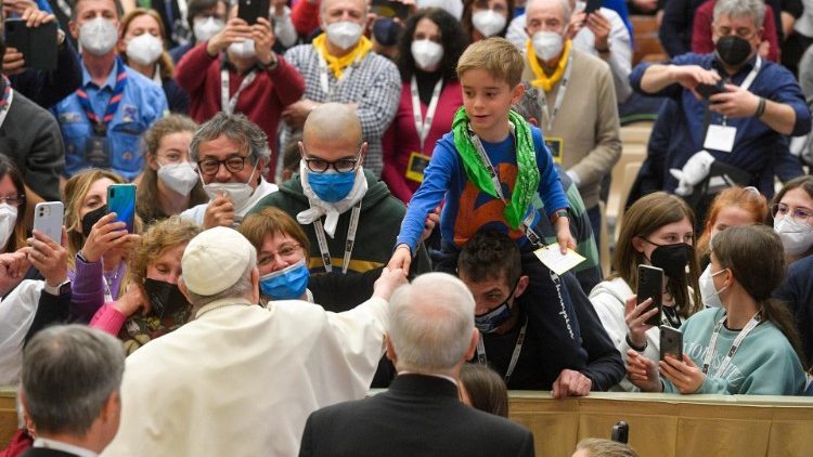 Die Audienz im Vatikan