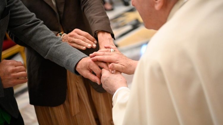 Papstaudienz für die Mitglieder der Papal Foundation 