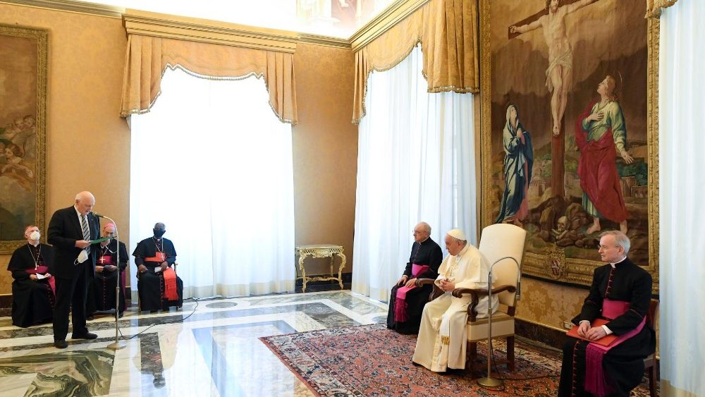 Encontro com os participantes da Plenária da Pontifícia Academia das Ciências Sociais
