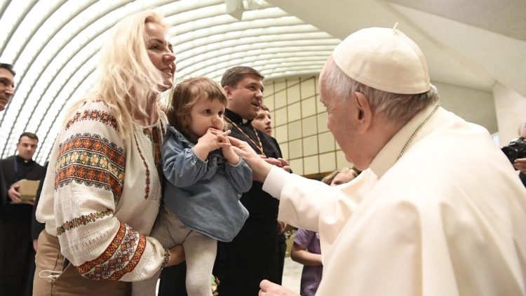 Pozdravy v závere audiencie