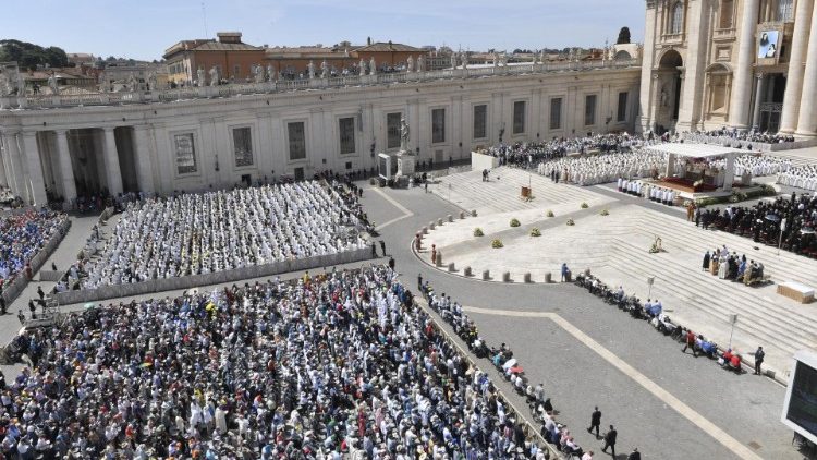 Santa Misa con el rito de canonización