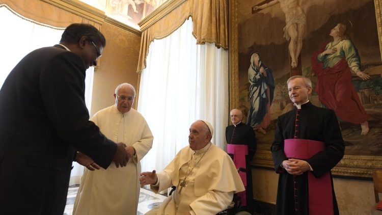 Die Audienz im Vatikan