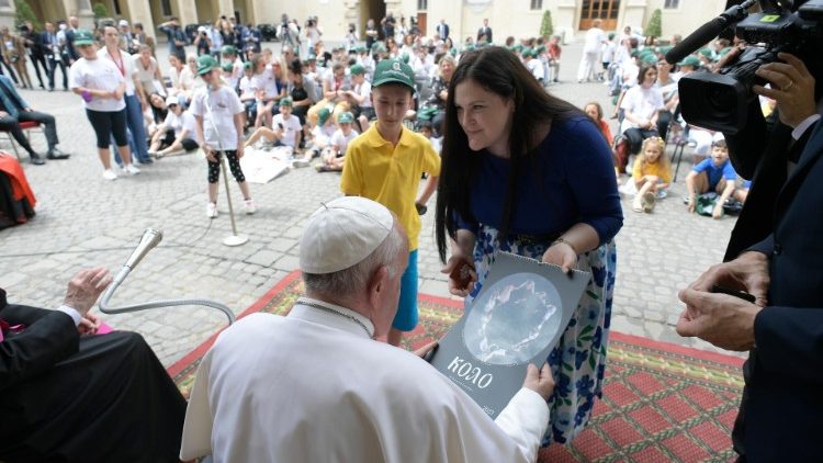 Die Audienz im Vatikan