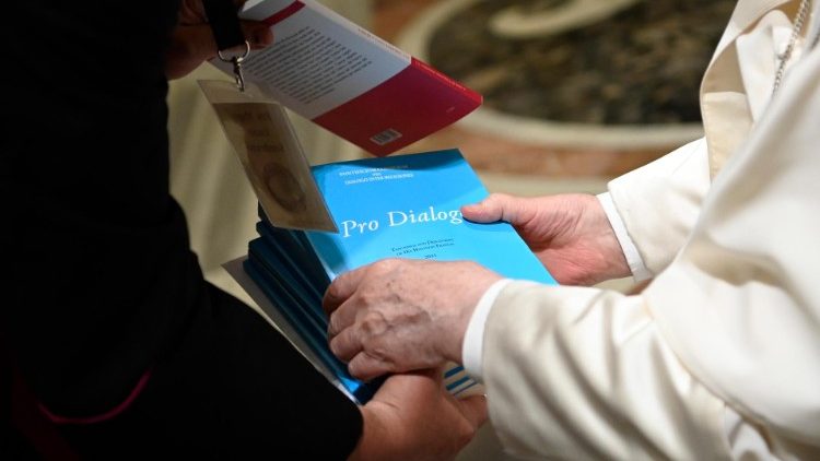 Падчас аўдыенцыі для Дыкастэрыі па міжрэлігійным дыялогу