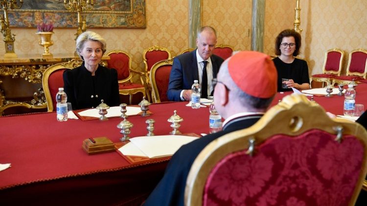 Ursula von der Leyen in Segreteria di Stato
