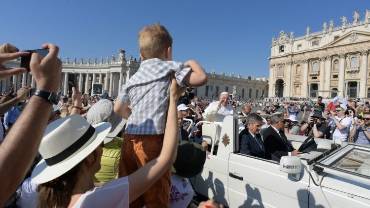 Общая аудиенция в Ватикане 15 июня 2022 г.