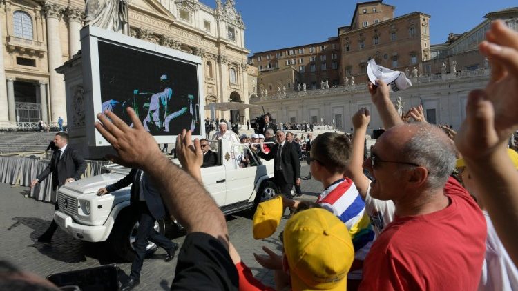 Общая аудиенция в Ватикане 15 июня 2022 г.