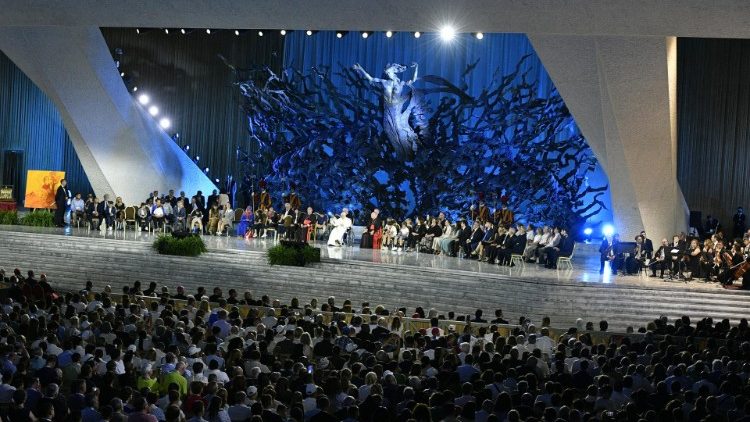 Eindrücke aus der vatikanischen Audienzhalle