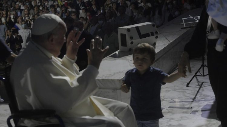 Eindrücke von der Familienfeier an diesem Mittwochabend