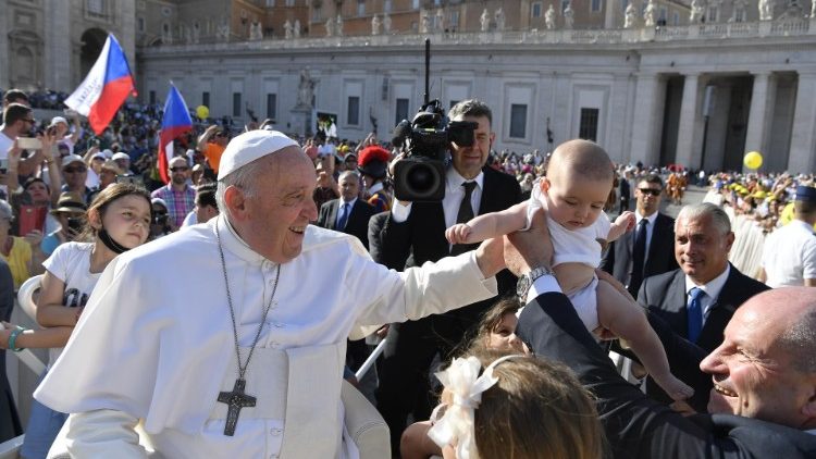 Papa Francisco na Praça São Pedro