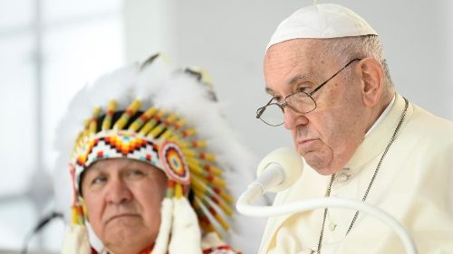 Franziskus in Kanada: Das war Tag 1