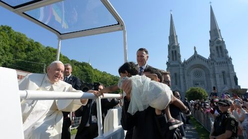 Giornata conclusiva del pellegrinaggio penitenziale di Francesco in Canada