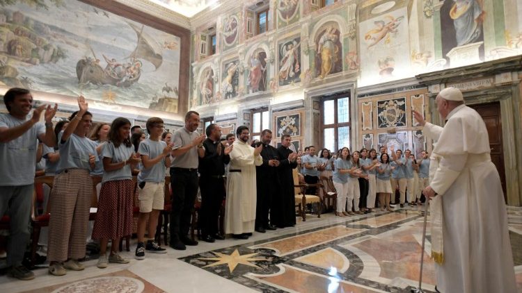 Die Audienz im Vatikan