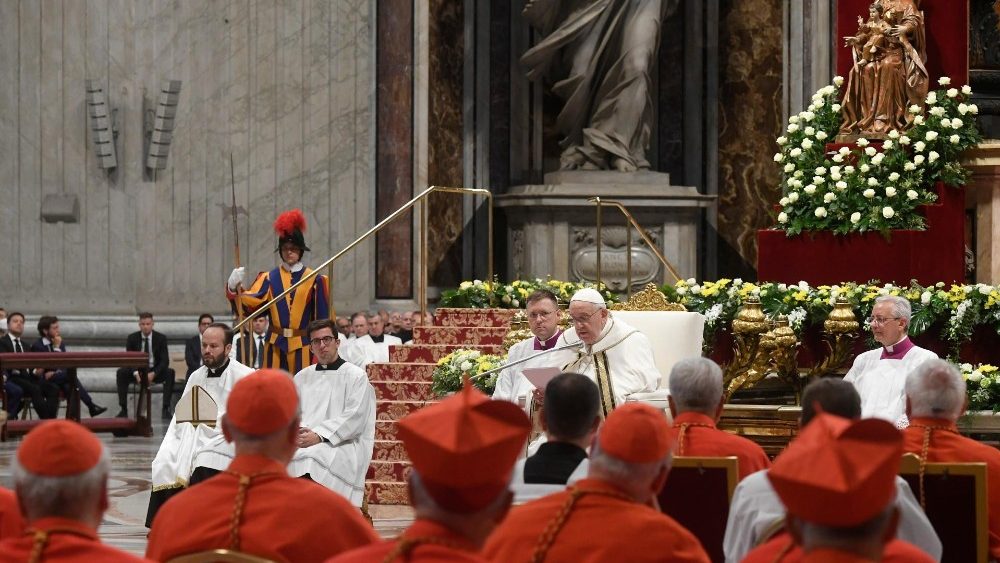 Консистория в базилике Святого Петра 27 августа 2022 г.
