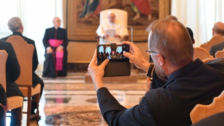 Il Papa nell'udienza con i partecipanti al Capitolo generale dei padri di Schönstatt