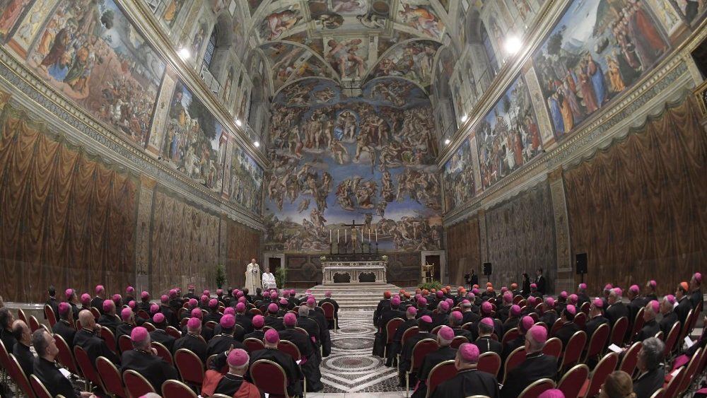 I Vespri dei Rappresentanti pontifici nella Cappella Sistina