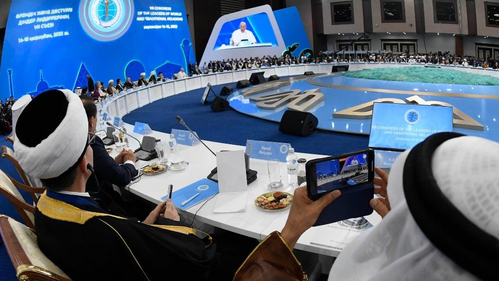 Encontro com os Líderes Religiosos no Cazaquistão, 14 de setembro de 2022