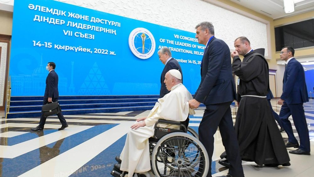 As imagens do último dia de Congresso no Cazaquistão