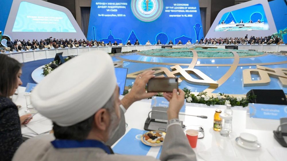 As imagens do último dia de Congresso no Cazaquistão