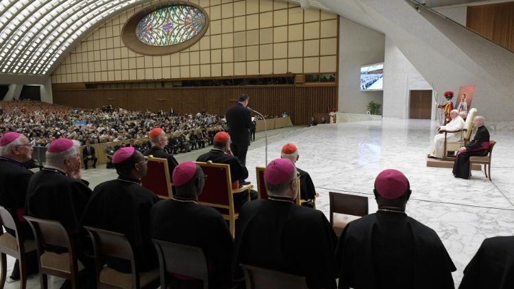 Un momento dell'udienza