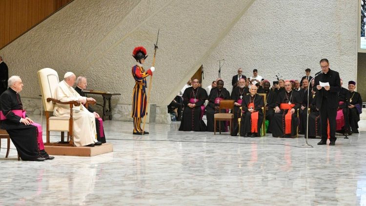 Un momento dell'udienza