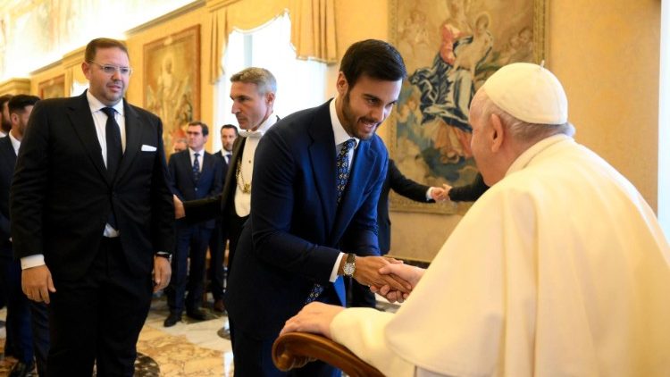 Аўдыенцыя для групы прадпрымальнікаў з Іспаніі