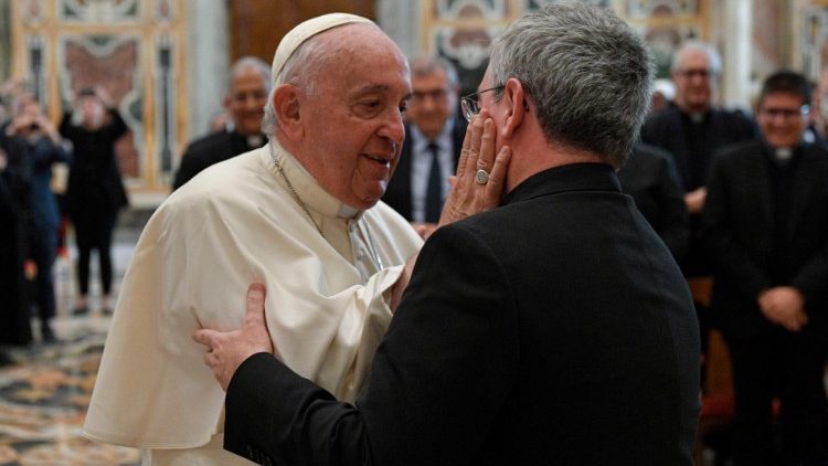 Das Claretianum zu Gast bei Papst Franziskus