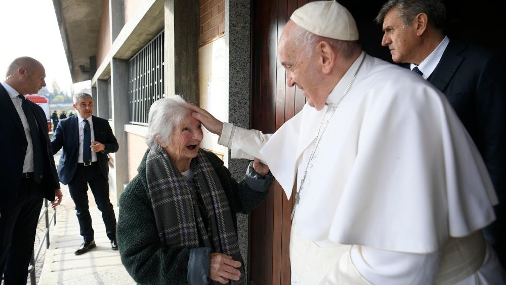 Pápež u príbuzných v Piemonte