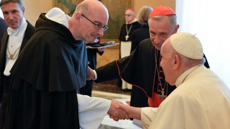 Папа Франциск на встрече с членами Международной богословской комиссии (Ватикан, 24 ноября 202 г.)