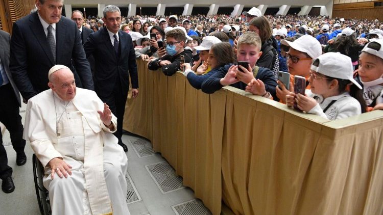 Die Audienz im Vatikan